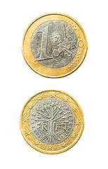 Image showing one euro coin 