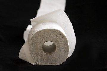 Image showing white toilet paper 
