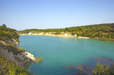 Image showing cretaceous pits  