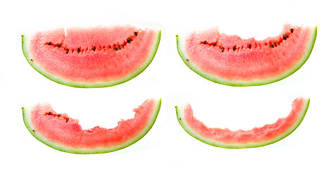 Image showing red ripe watermelon 