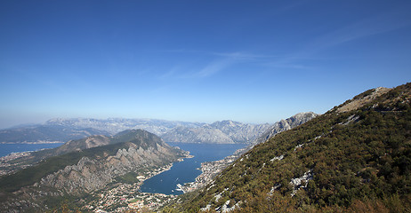 Image showing bay in Kotor  
