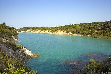 Image showing artificial lake  