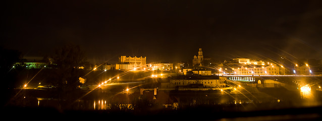 Image showing  Grodno at night 