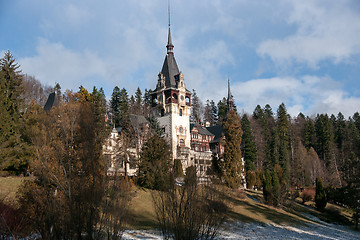 Image showing Peles castle in Romania