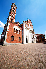 Image showing column old architecture in religion       and sunlight