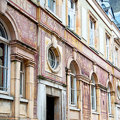 Image showing old architecture in england london europe wall and history