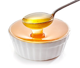 Image showing bowl of honey