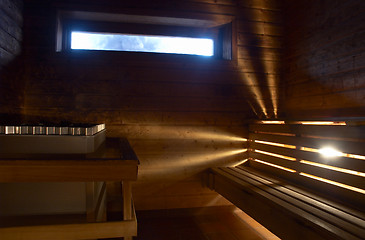 Image showing Sauna