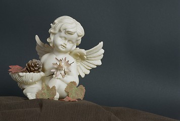 Image showing angel of autumn