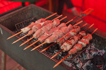 Image showing shashlik 