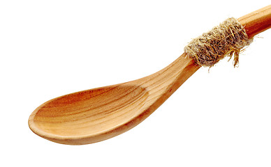 Image showing empty wooden spoon