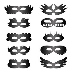 Image showing Set of Mask Icons