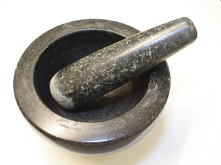 Image showing pestle and mortar