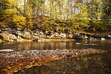 Image showing the mountain river  