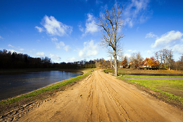 Image showing the rural road  