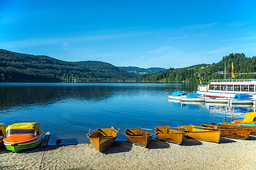 Image showing Lake Titisee, Black Forest Germany