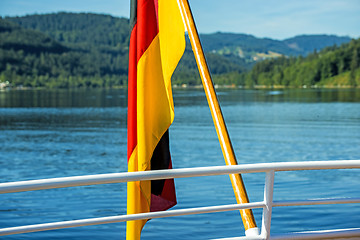 Image showing Lake Titisee, Black Forest Germany, port