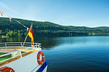 Image showing Lake Titisee, Black Forest Germany, port