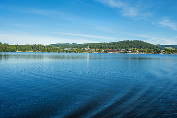 Image showing Lake Titisee, Black Forest Germany