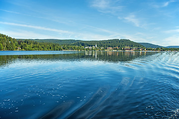 Image showing Lake Titisee, Black Forest Germany