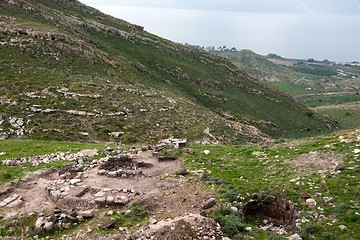 Image showing Israeli landscape near Kineret lake