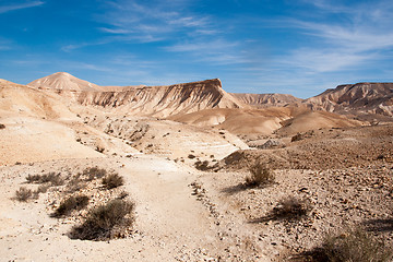 Image showing Travel in Negev desert, Israel