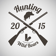 Image showing Hunting Emblem