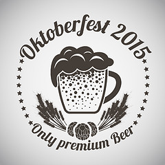 Image showing Oktoberfest Emblem