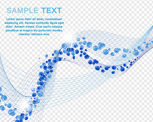 Image showing Water Lines Design