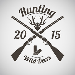 Image showing Hunting Emblem