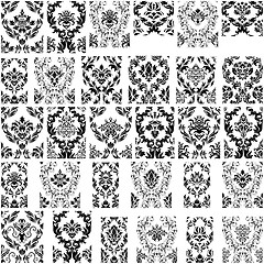 Image showing Damask Seamless Pattern