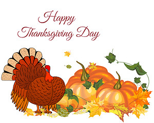 Image showing Thanksgiving Day Greeting Card