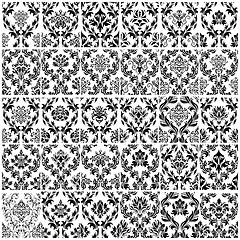 Image showing Damask Seamless Pattern