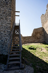 Image showing very old castle ruins