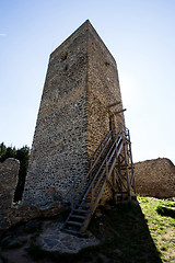 Image showing very old castle ruins