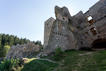 Image showing very old castle ruins