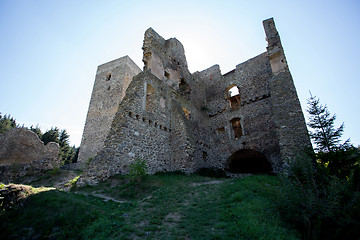 Image showing very old castle ruins