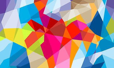 Image showing colorful  geometric abstract background