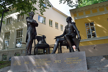 Image showing TURKU, FINLAND, AUGUST 2, 2013: Swedish Crown Prince Carl Johan 