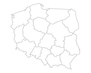 Image showing Map of Poland