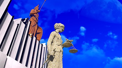 Image showing Lady Justice