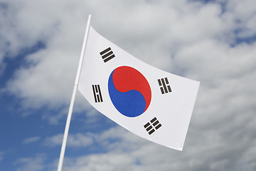 Image showing South Korea flag