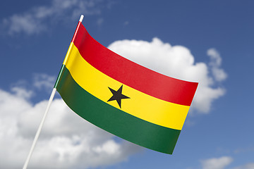 Image showing Ghana flag