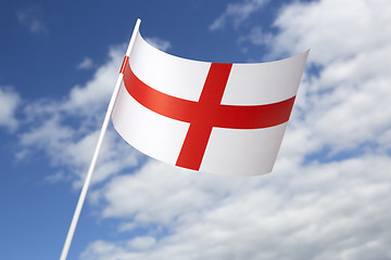 Image showing England soccer flag