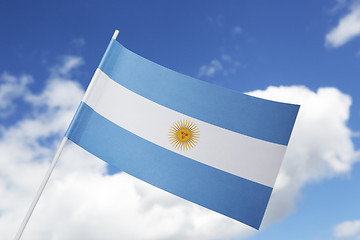 Image showing Argentina flag