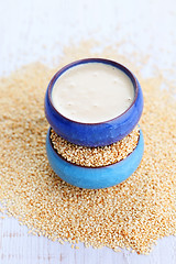 Image showing homemade tahini