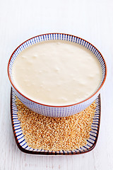 Image showing homemade tahini