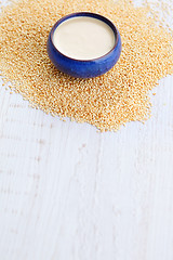 Image showing homemade tahini