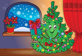 Image showing Christmas tree topic image 3