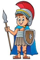 Image showing Roman soldier theme image 1